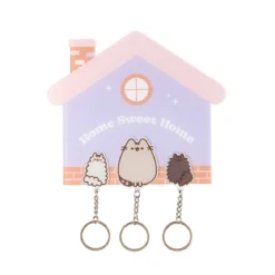 Pusheen Schlüsselbrett inkl. 3 Schlüsselanhänger