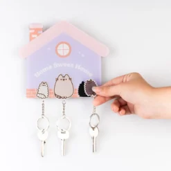 Pusheen Schlüsselbrett inkl. 3 Schlüsselanhänger