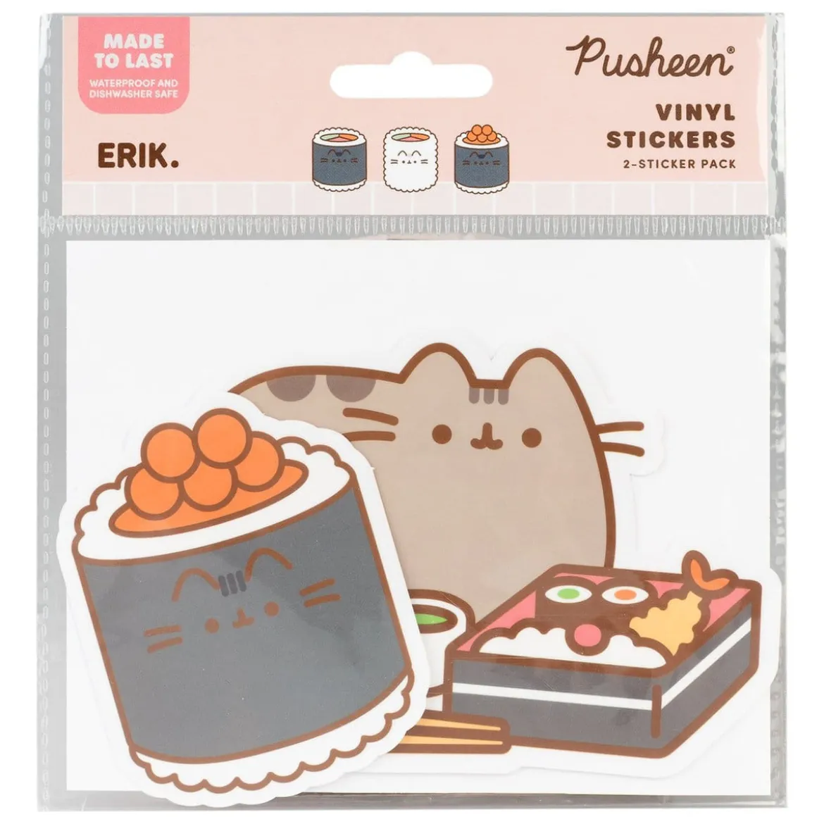 Pusheen Vinyl-Sticker Sushi Roll Vol. 5 2er Set
