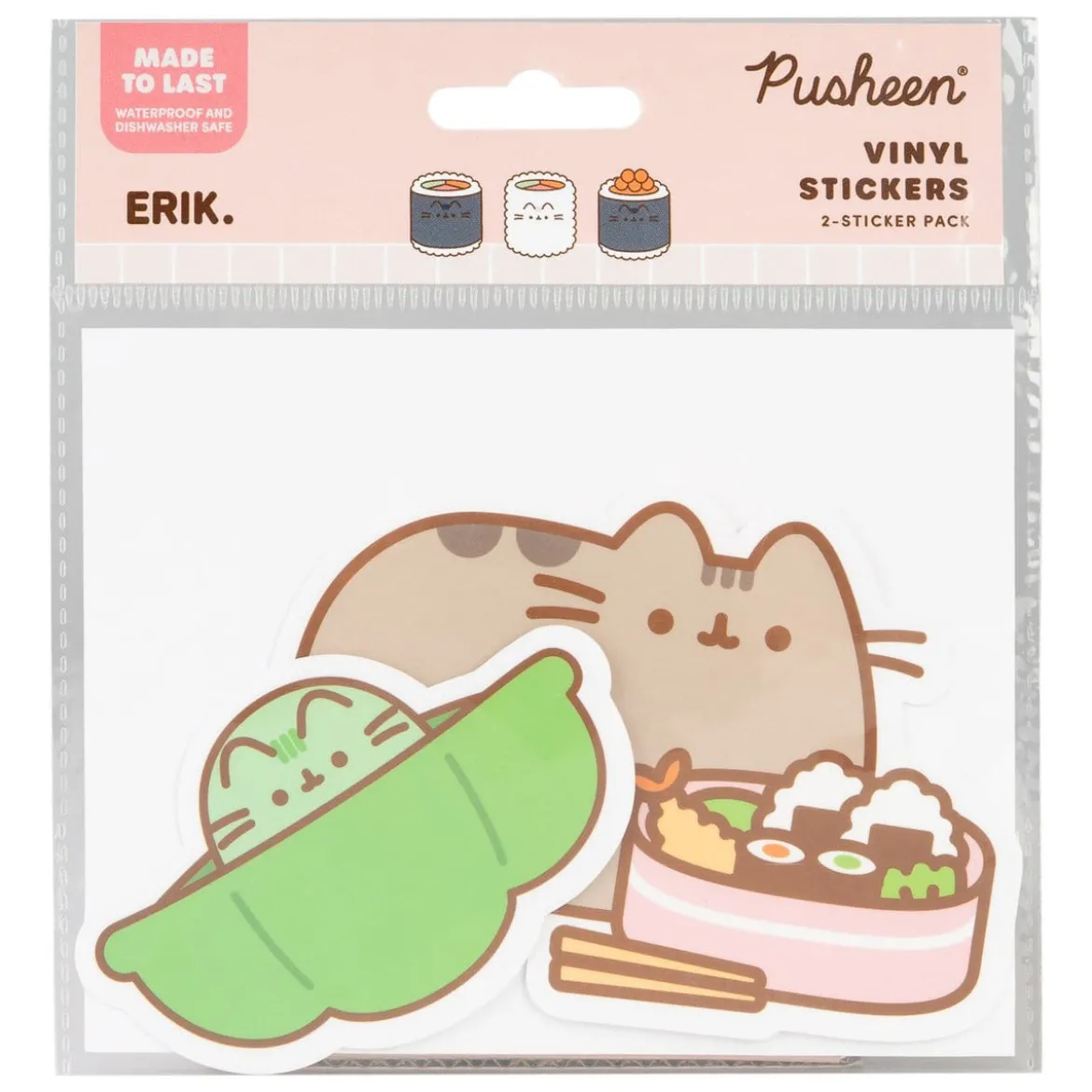 Pusheen Vinyl-Sticker Sushi Roll Vol. 4 2er Set