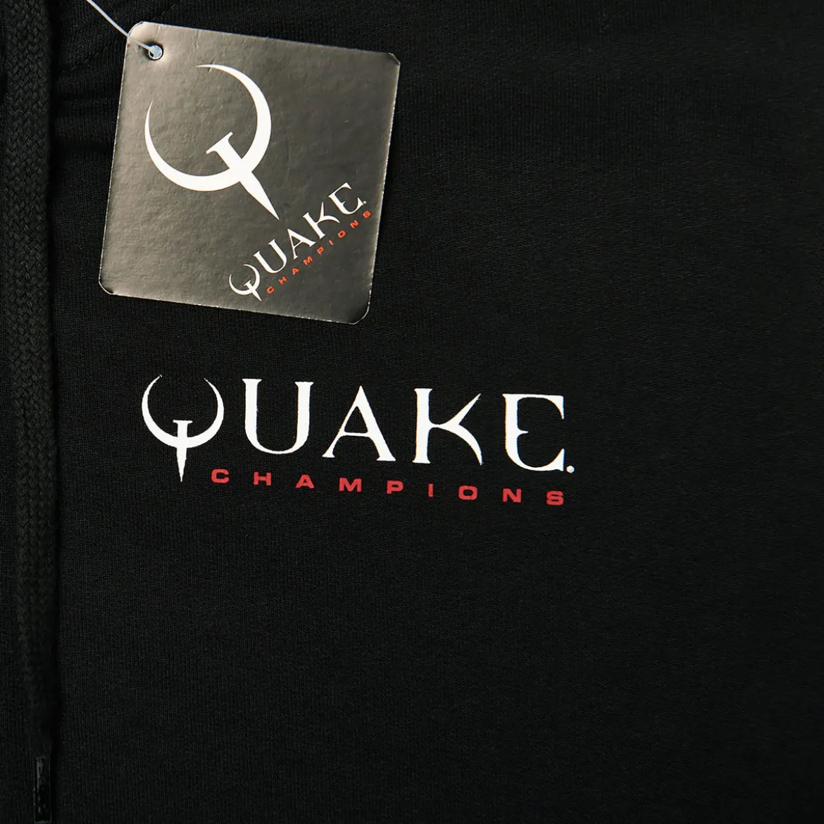 Quake - Logo Jacke schwarz