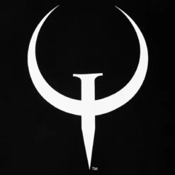 Quake - Logo Jacke schwarz