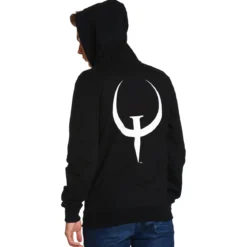 Quake - Logo Jacke schwarz