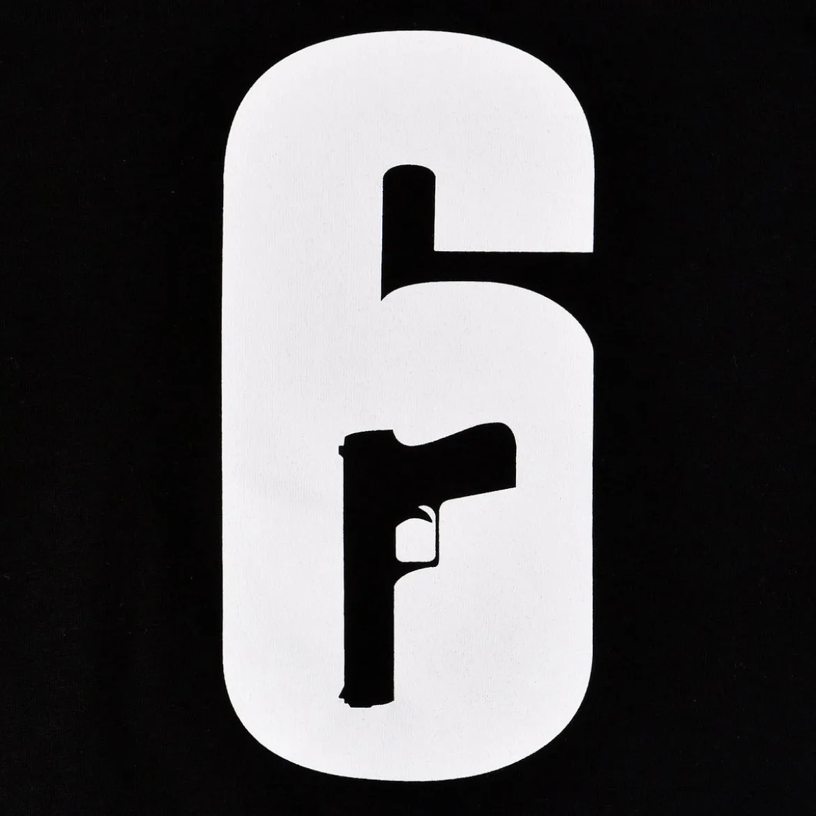Rainbow Six Siege - Logo T-Shirt schwarz