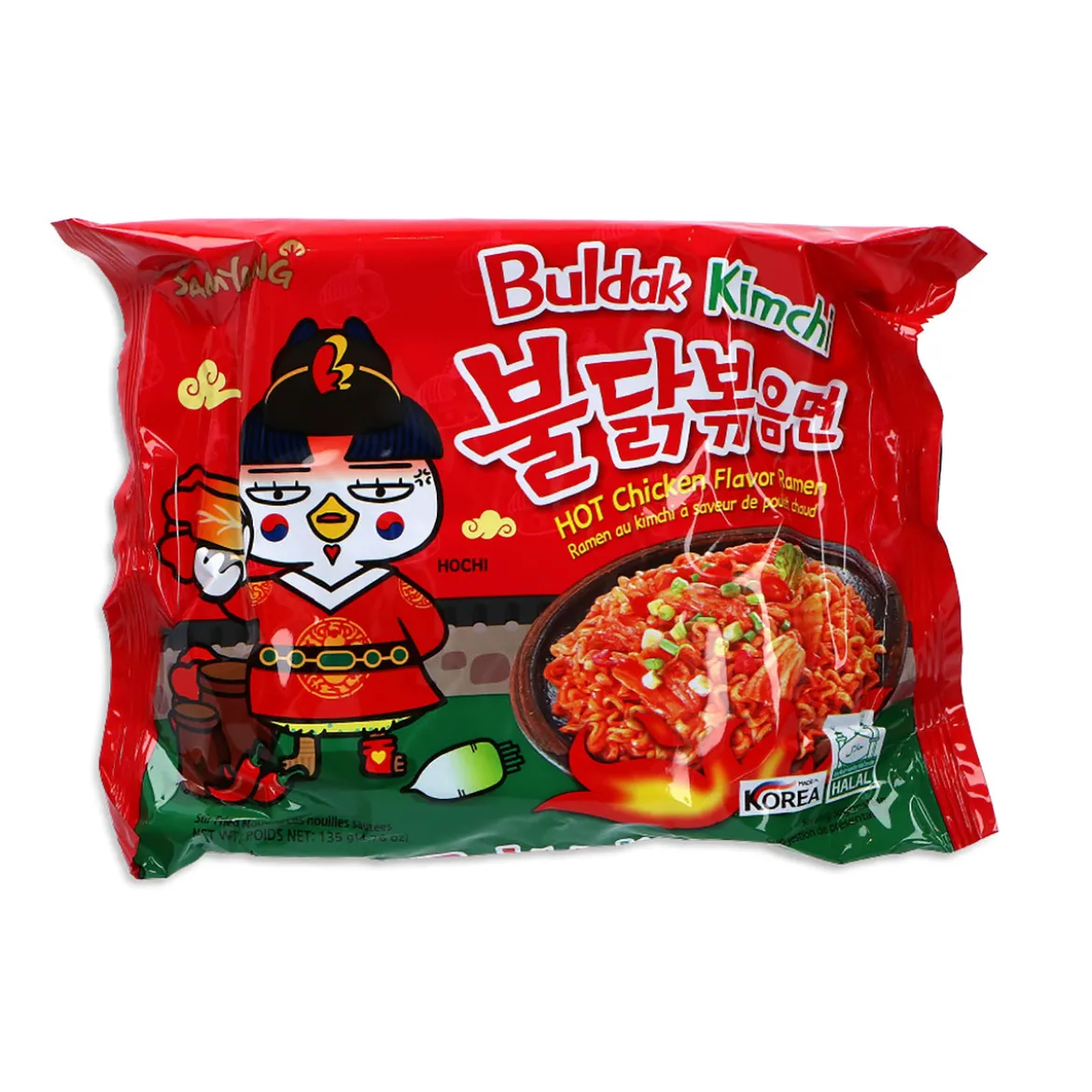 Ramen Hot Chicken Kimchi Instant-Nudeln