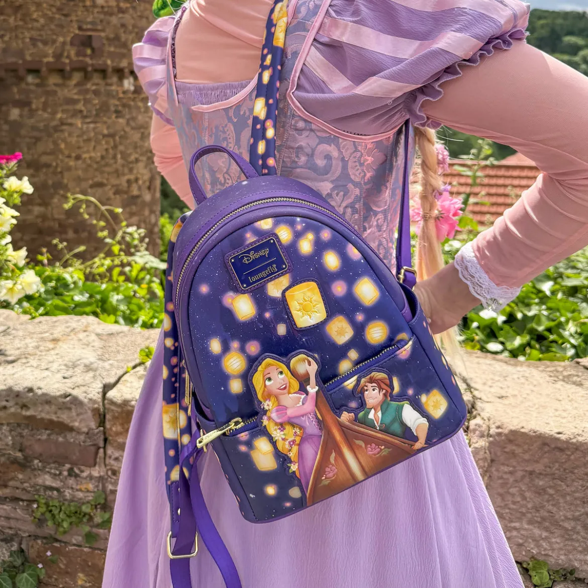Rapunzel - Laternen Mini Rucksack mit Licht