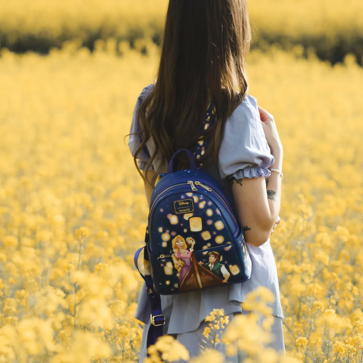 Rapunzel - Laternen Mini Rucksack mit Licht
