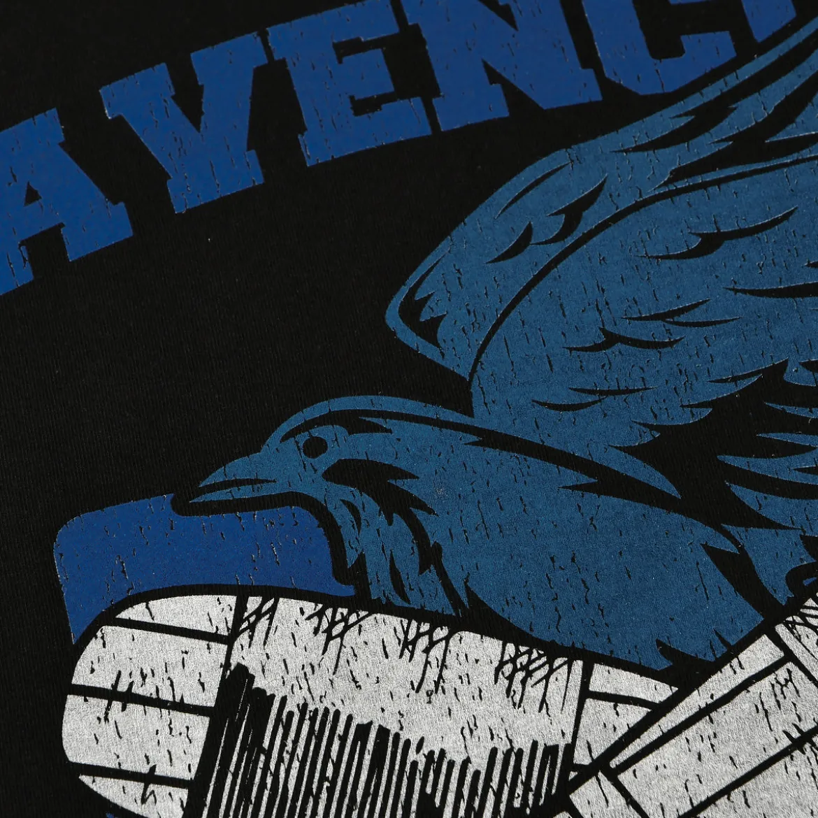 Ravenclaw Quidditch College T-Shirt schwarz - Harry Potter
