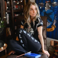 Ravenclaw Wappen Pyjama schwarz - Harry Potter