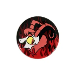 Razzle Button für Hazbin Hotel Fans