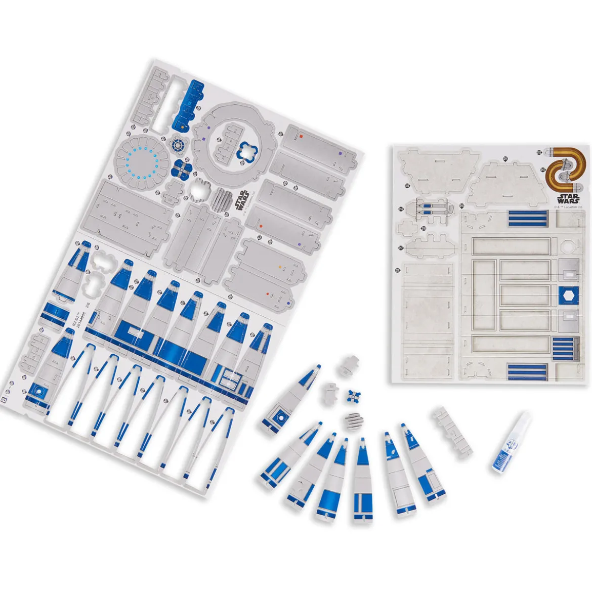 R2-D2 4D Build Modell Bausatz - Star Wars