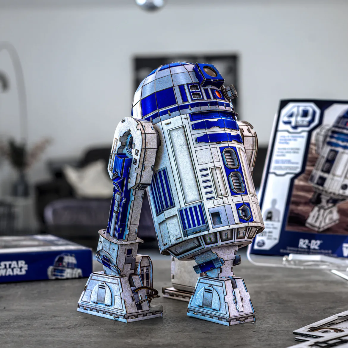 R2-D2 4D Build Modell Bausatz - Star Wars