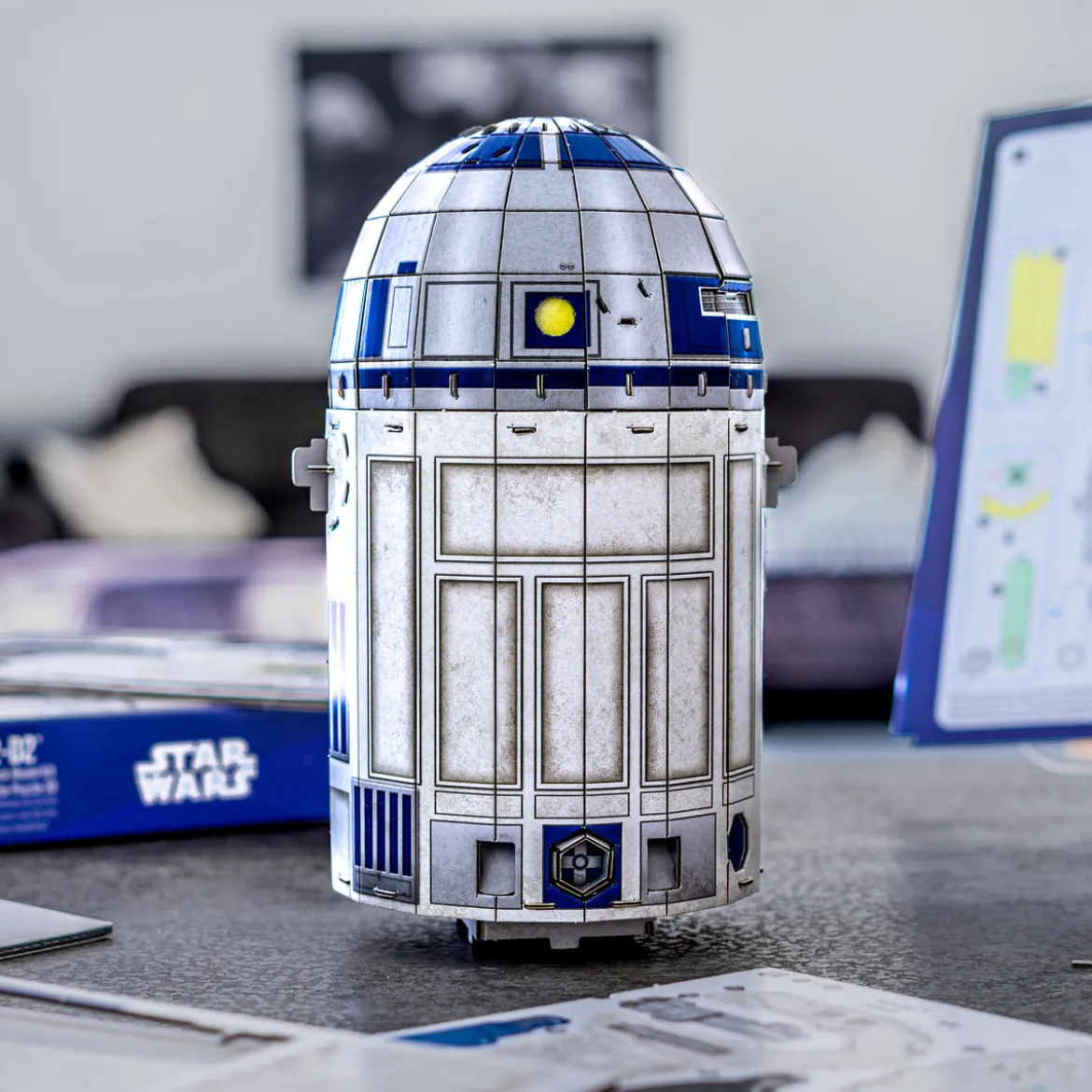 R2-D2 4D Build Modell Bausatz - Star Wars