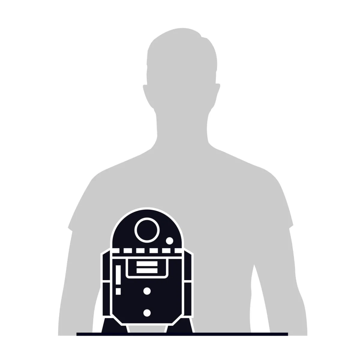 R2-D2 4D Build Modell Bausatz - Star Wars