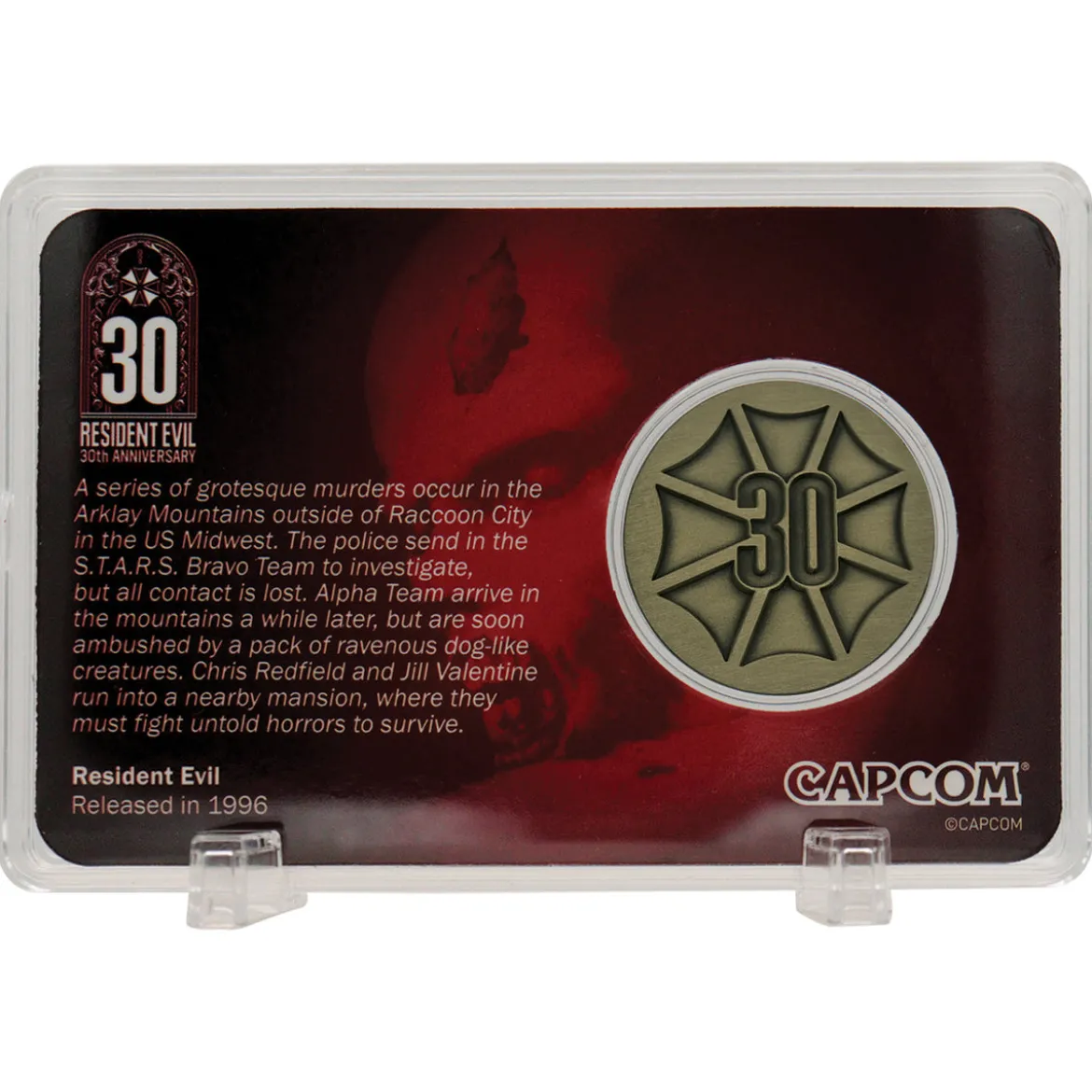 Resident Evil - 30th Anniversary Sammlermünze Limited Edition