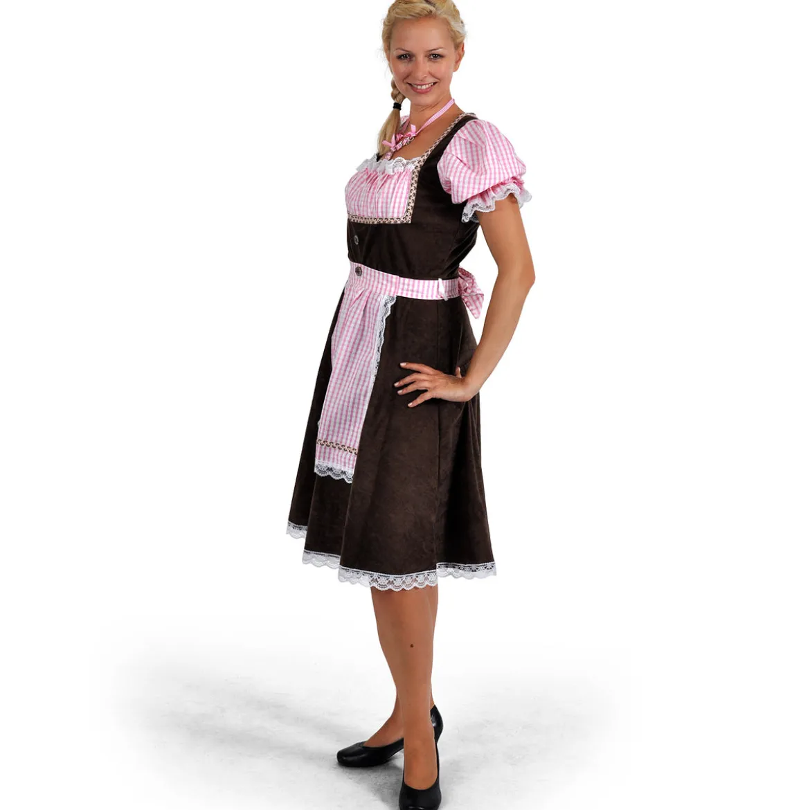 Resi Dirndl, Trachtenkostüm mit Spitze