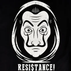 Resistance T-Shirt für Haus des Geldes Fans schwarz