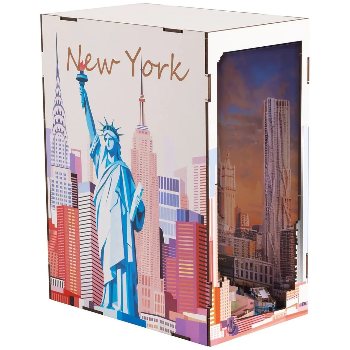 Revell Tiny Adventures Book Nook Mini-Diorama New York 18 cm