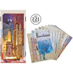 Revell Tiny Adventures Book Nook Mini-Diorama New York 18 cm