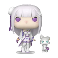 Re:Zero - Emilia mit Puck Funko Pop Figur