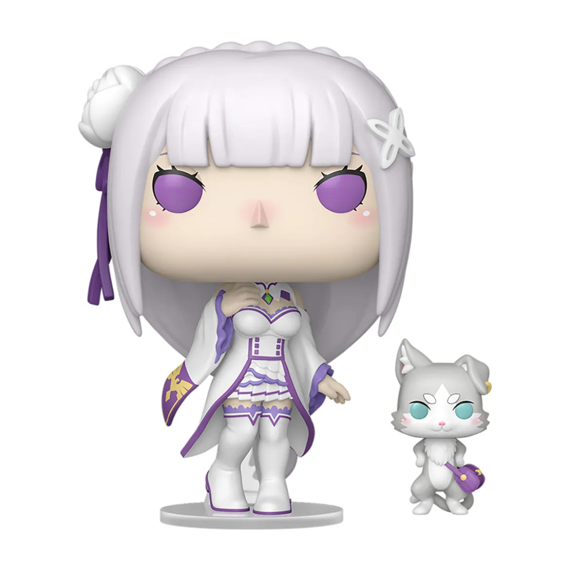 Re:Zero - Emilia mit Puck Funko Pop Figur