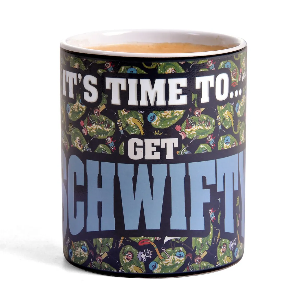 Rick and Morty - Get Schwifty Thermoeffekt Tasse