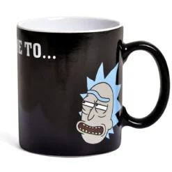 Rick and Morty - Get Schwifty Thermoeffekt Tasse