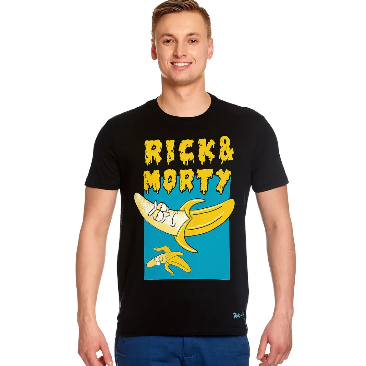 Rick and Morty - Low Hanging Banana T-Shirt schwarz