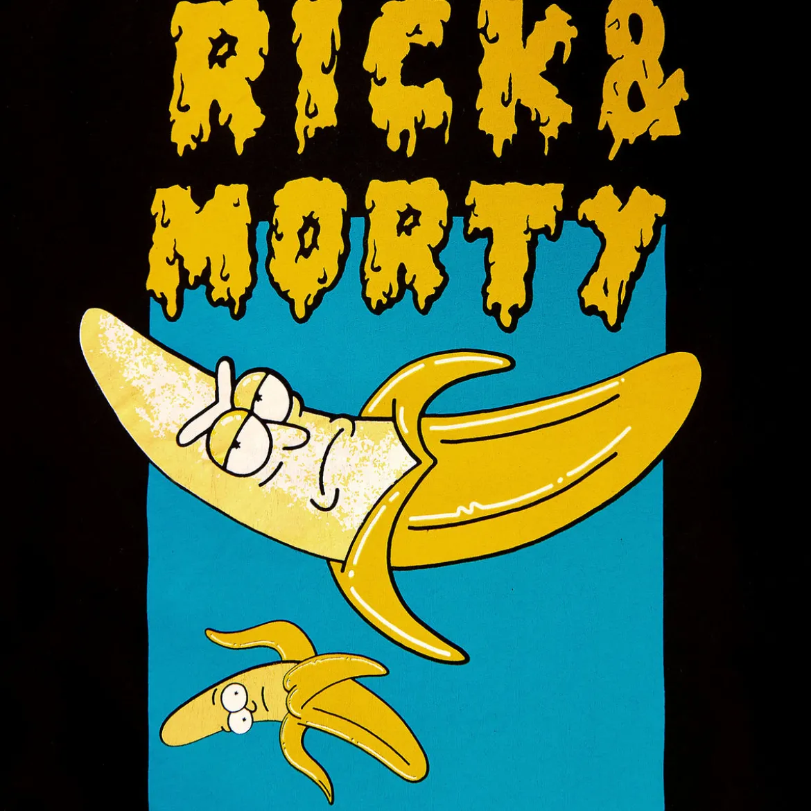 Rick and Morty - Low Hanging Banana T-Shirt schwarz