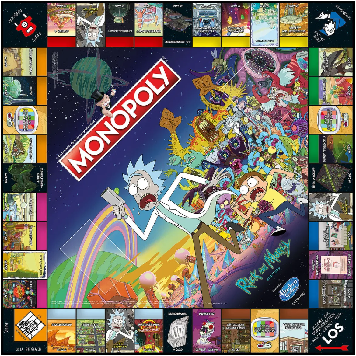Rick and Morty - Monster Monopoly