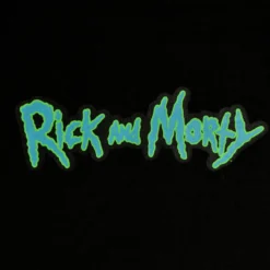Rick and Morty - Portal Boyz Glow in the Dark Hoodie schwarz