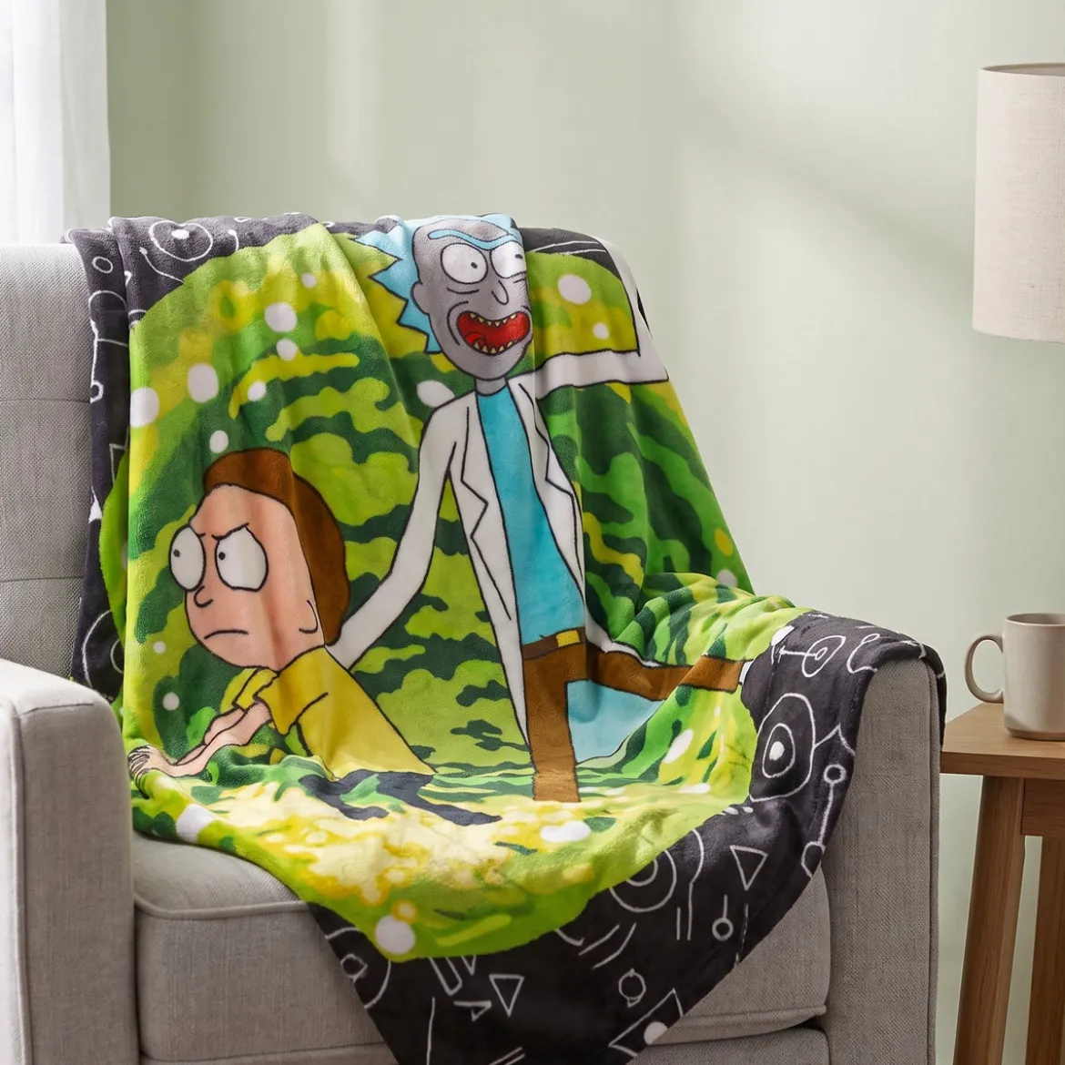 Rick and Morty - Portal Flauschdecke