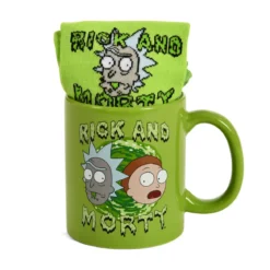 Rick and Morty - Portal Socken und Tasse