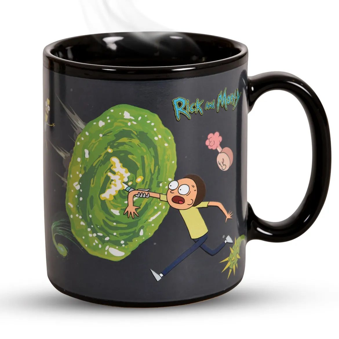 Rick and Morty - Portals Thermoeffekt Tasse