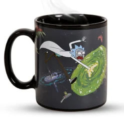 Rick and Morty - Portals Thermoeffekt Tasse