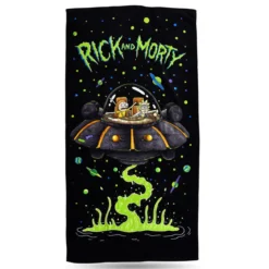 Rick and Morty - Space Cruiser Badetuch