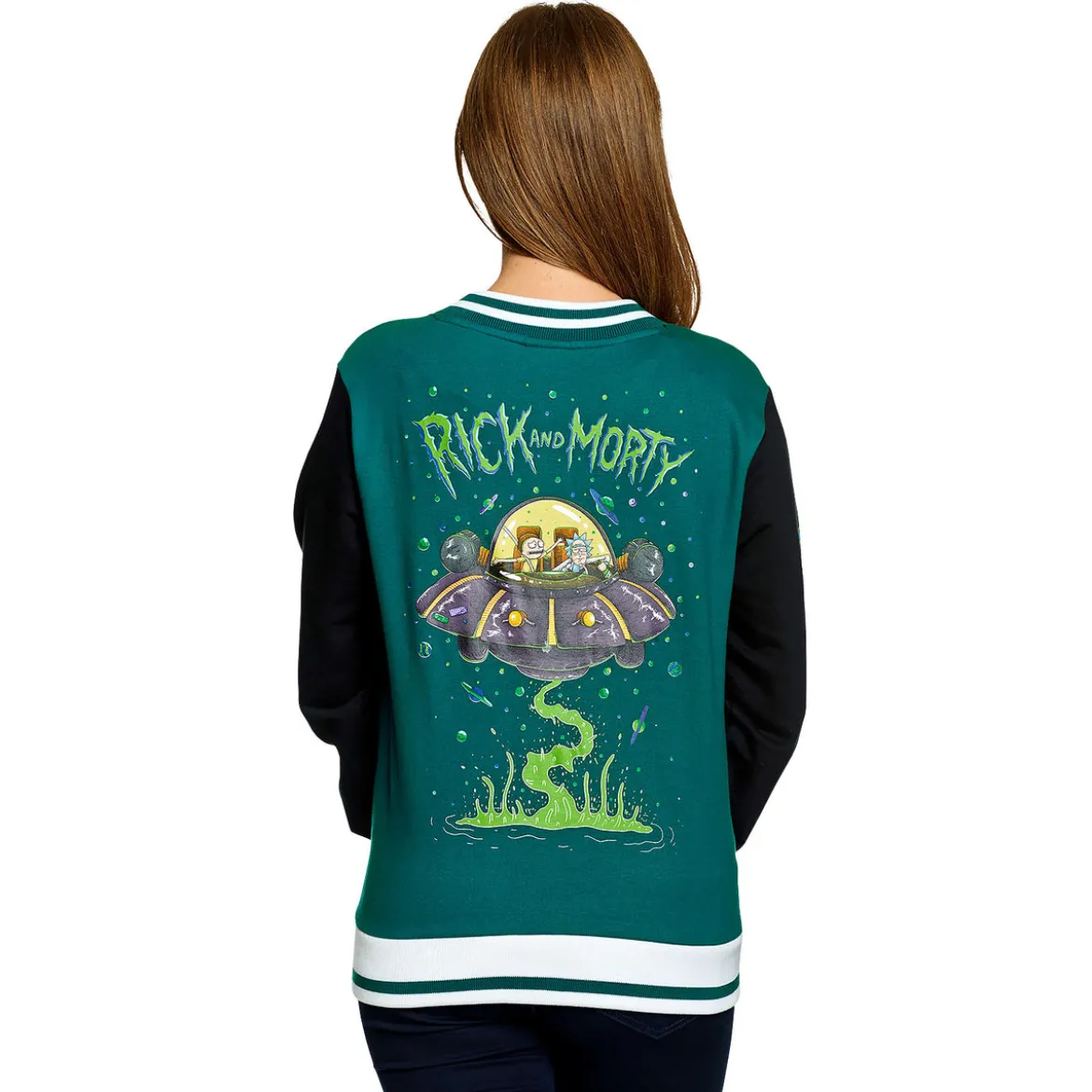 Rick and Morty - Space Cruiser College Jacke Damen