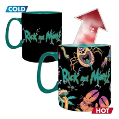 Rick and Morty - Spaceship Thermoeffekt Tasse