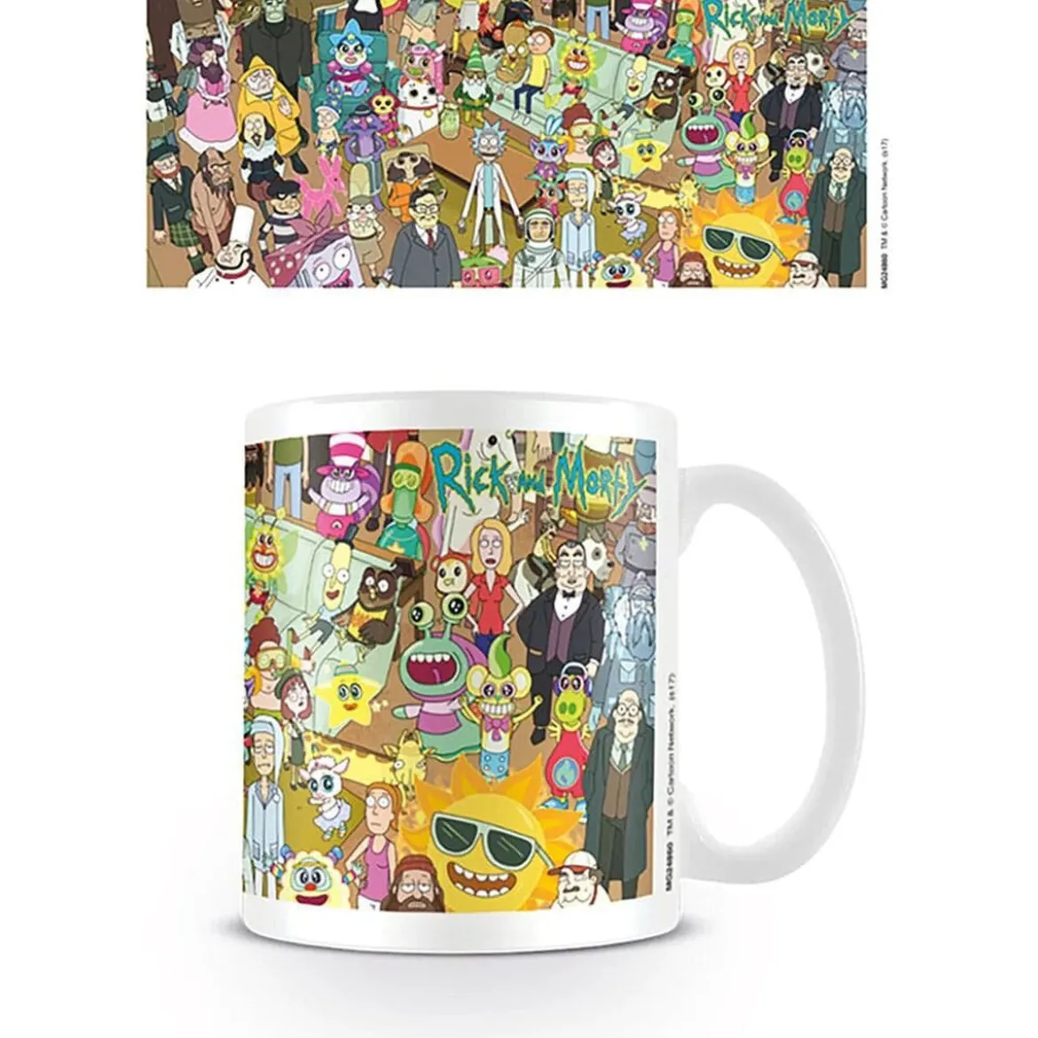 Rick and Morty Tasse Characters