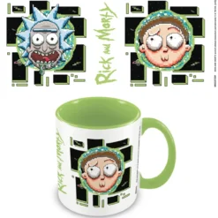 Rick and Morty Tasse Pixel Breakout