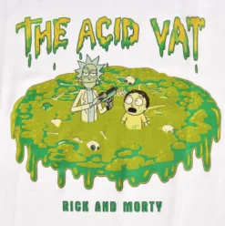 Rick and Morty - The Acid Vat T-Shirt weiß