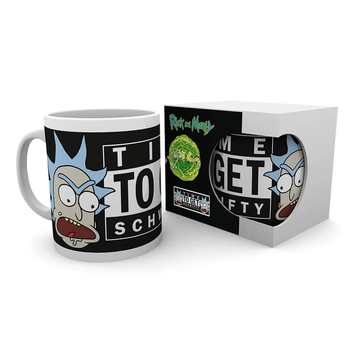 Rick and Morty - Time To Get Schwifty Tasse
