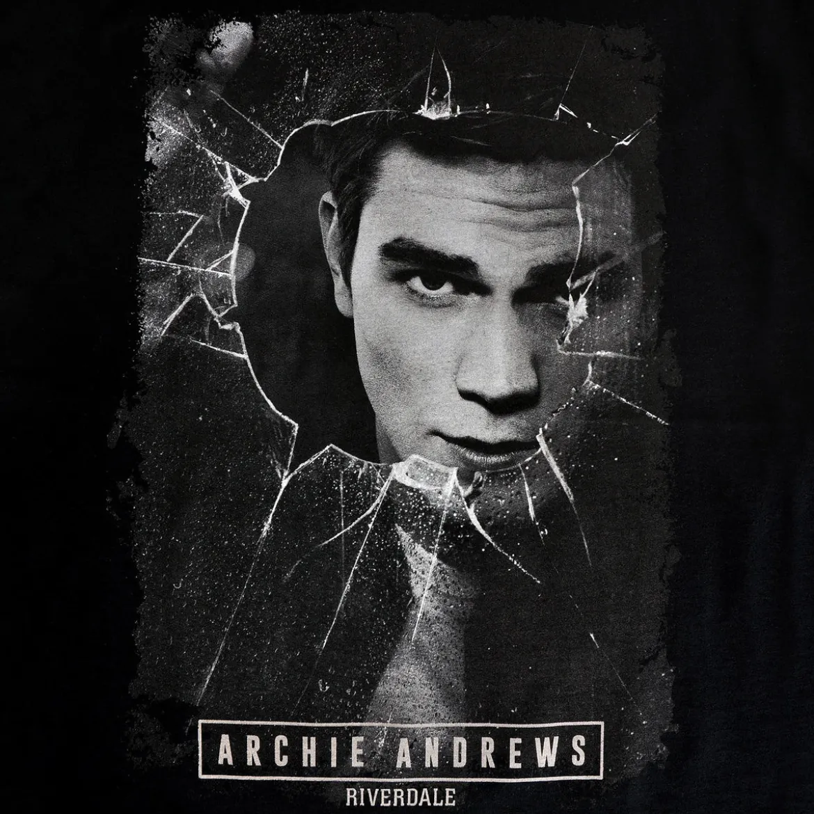 Riverdale - Archie Andrews Broken Glass T-Shirt schwarz