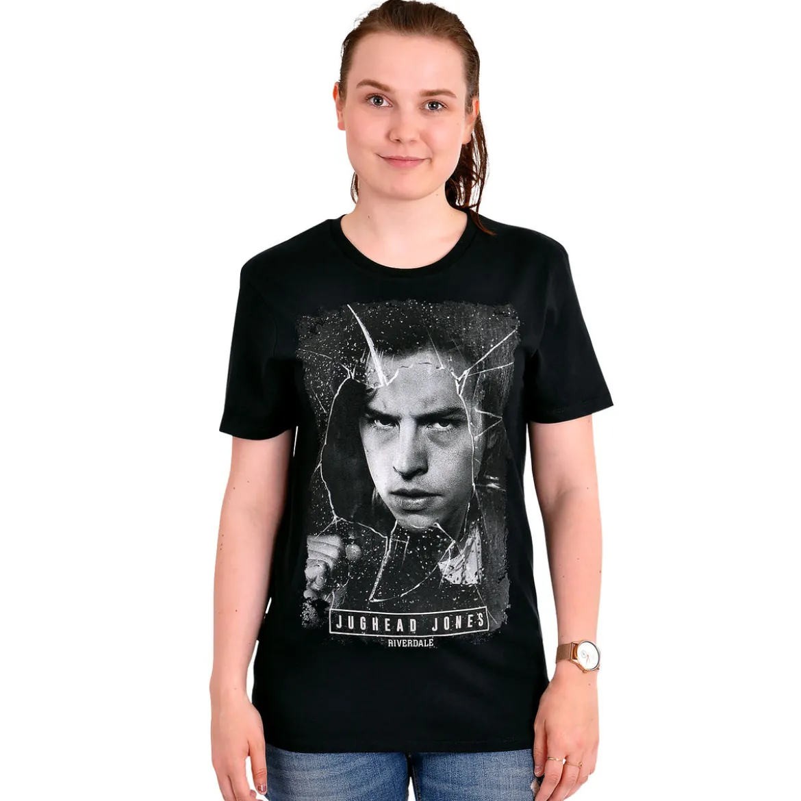 Riverdale - Jughead Jones Broken Glass T-Shirt schwarz