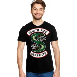 Riverdale - South Side Serpents T-Shirt schwarz