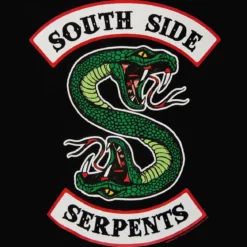 Riverdale - South Side Serpents T-Shirt schwarz