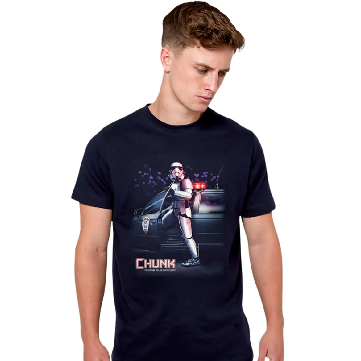 Robo Chunk T-Shirt für Star Wars Fans blau