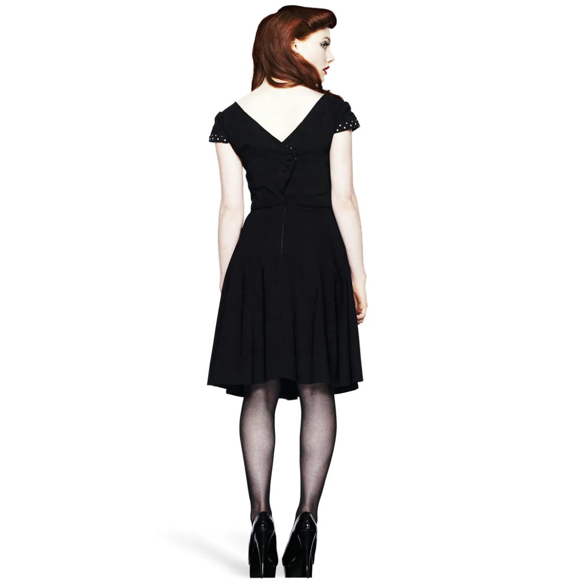 Rockabilly Kleid Evie mit Rückenausschnitt