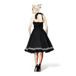 Rockabilly-Kleid Motley schwarz