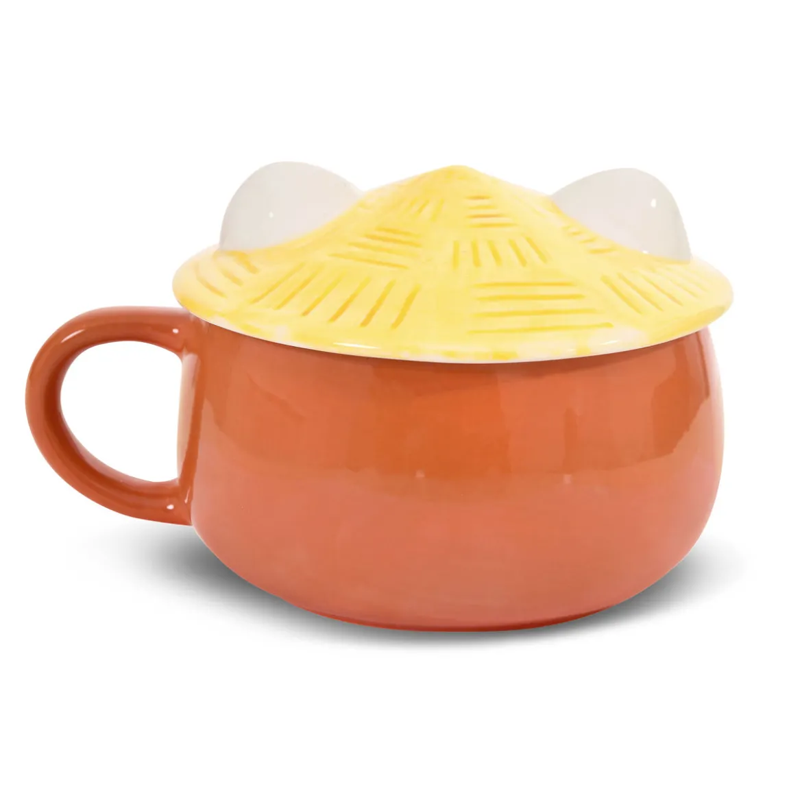 Roter Panda Kawaii Tasse mit Deckel für Anime Fans
